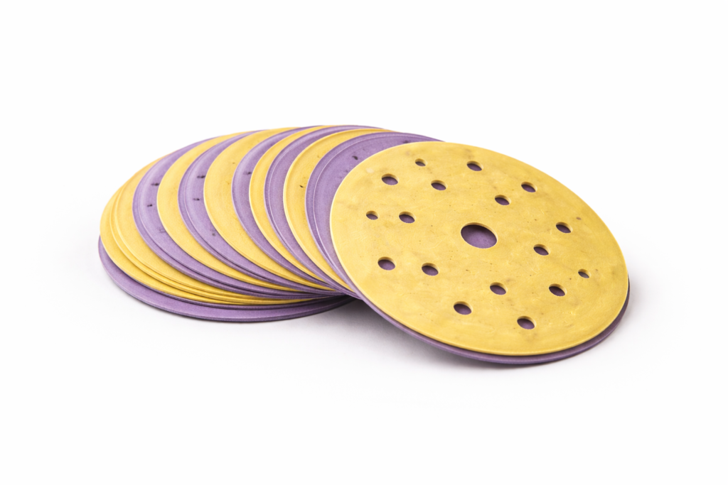 Sanding disc stack